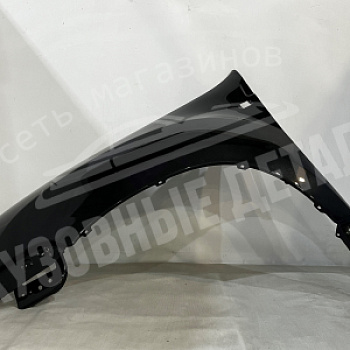 Крыло ЛЕВОЕ Renault Duster 15- 676 Noir Nachre Черная жемчужина