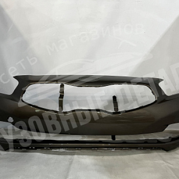 Бампер передний Kia Ceed JD (12-15) D5, D5U Sand Track Коричневый