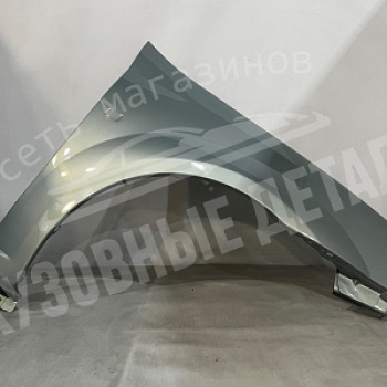 Крыло Renault Logan ПРАВОЕ F98 Vert Opaline Серебристо-зеленый