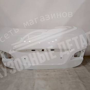 Крышка багажника Nissan Almera G15 ZY2 221 White, Blanc Glacier Белый