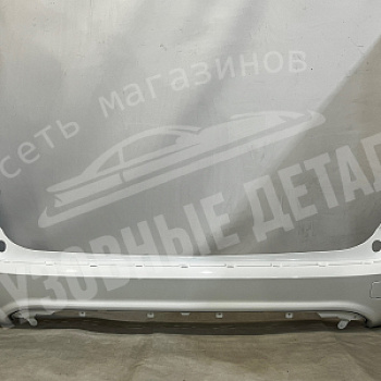Бампер задний Ford Focus 2+ универсал 7VTA Белый Frozen White Белый