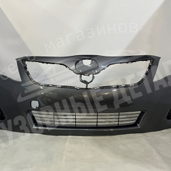 Бампер передний Toyota Camry V40 рест 1G3 Magnetic Grey Серый металлик с отв под омыв. и парктроник