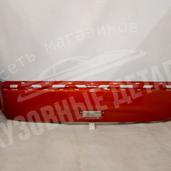 Бампер задний Hyundai Getz (2005 >) N8 Tango Red Красный