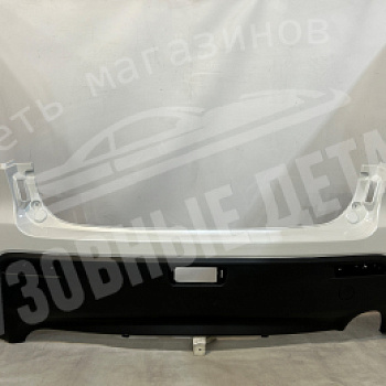 Бампер задний Mitsubishi ASX (2010-2013) W13 Silky White Белый перламутр