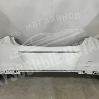 Бампер задний Opel Astra J (09-11) GAZ Olympic White Белый