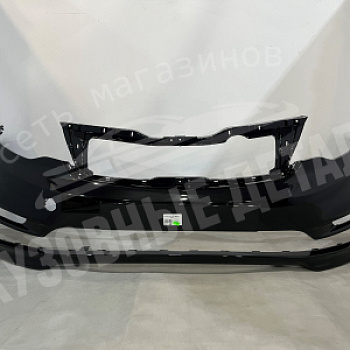 Бампер передний Kia Rio 2015 MZH Phantom Black Чёрный
