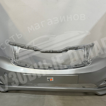Бампер передний Kia Rio 2015 RHM Sleek Silver Серебристый