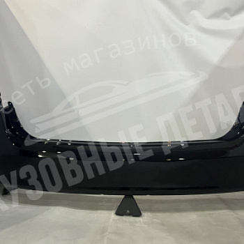 Бампер задний Kia Rio MZH Phantom Black Черный перламутр