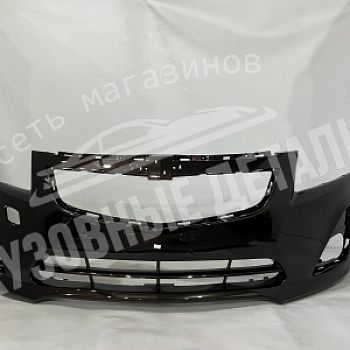 Бампер передний Chevrolet Сruze (13) GAR Carbon Flash Черный